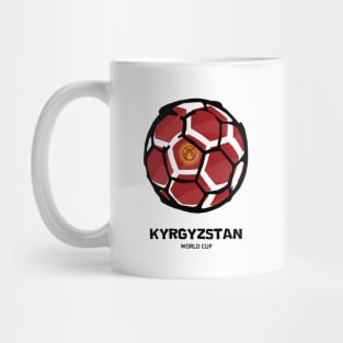 Kyrgyzstan Football Country Flag Mug